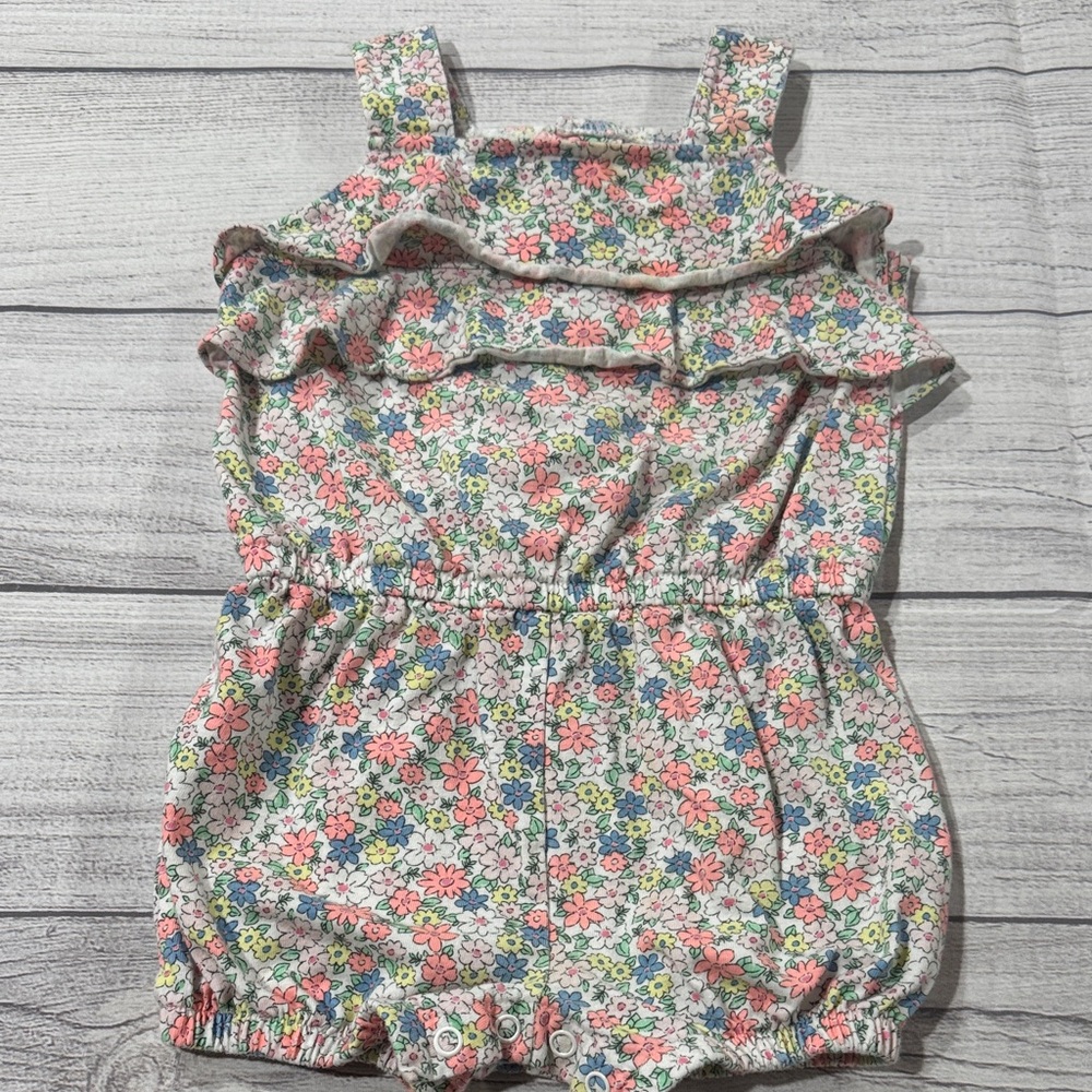 Carter's Baby Girls Floral Romper